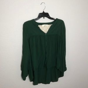 cute green umgee shirt